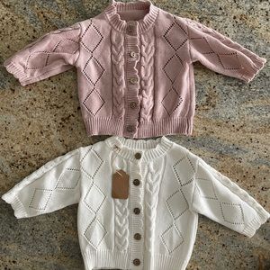 Set of 6-12 month sweaters
